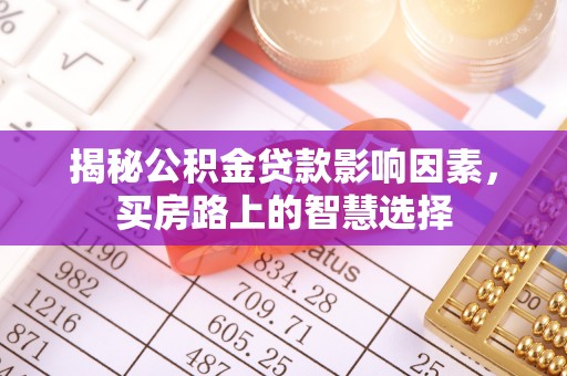 富蕴揭秘公积金贷款影响因素，买房路上的智慧选择