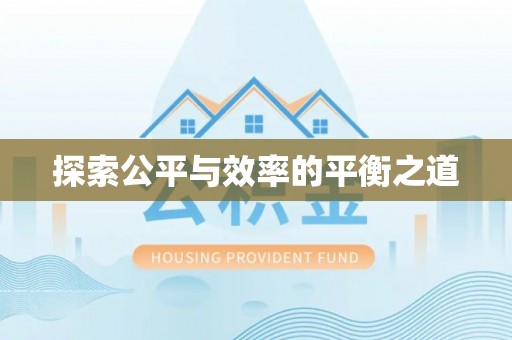富蕴探索公平与效率的平衡之道